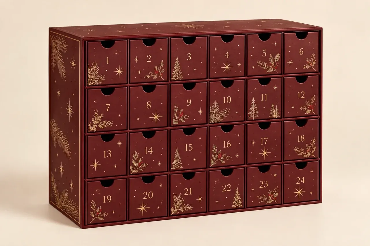 Holiday gift boxes packaging design reference