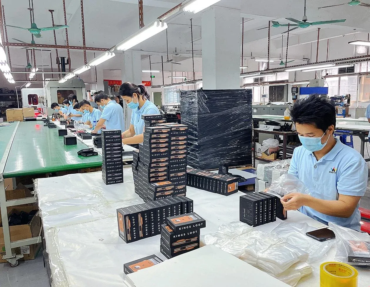 Finished packaging inspection and packing
